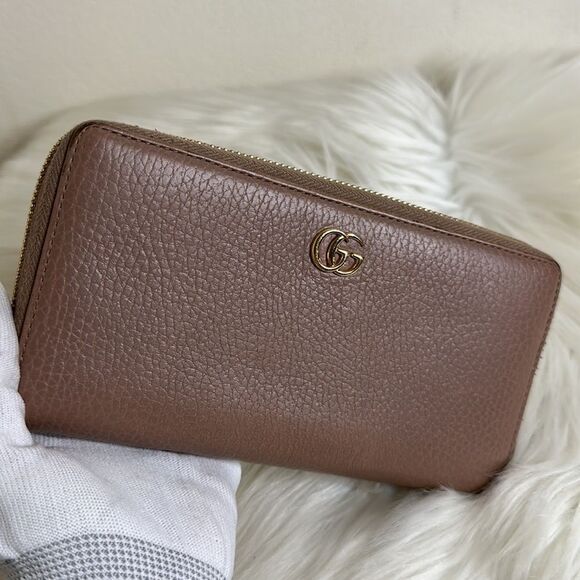💯Authentic Gucci Marmont Zipped Around Long Wallet🍀 - Picture 5 of 17